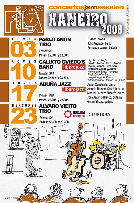 Teixeiro para Jazz Filloa